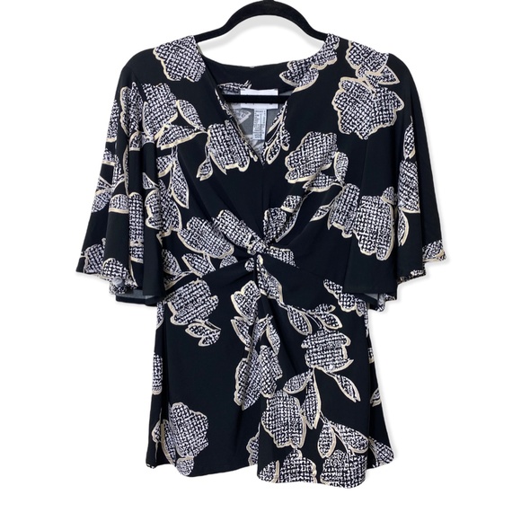 Joseph ribkoff designer twist front top *new with tags size 4 - Picture 6 of 6